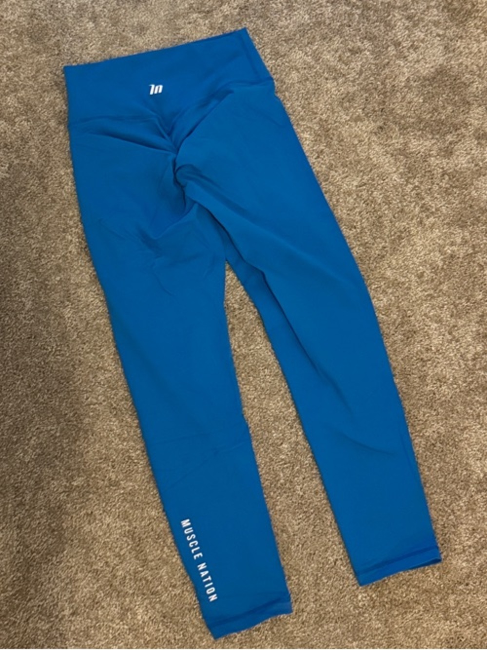 Muscle Nation Royal Blue High-Waist Leggings